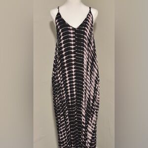 Lovestitch Tie-dye Boho Maxi Dress Women’s Size M/L